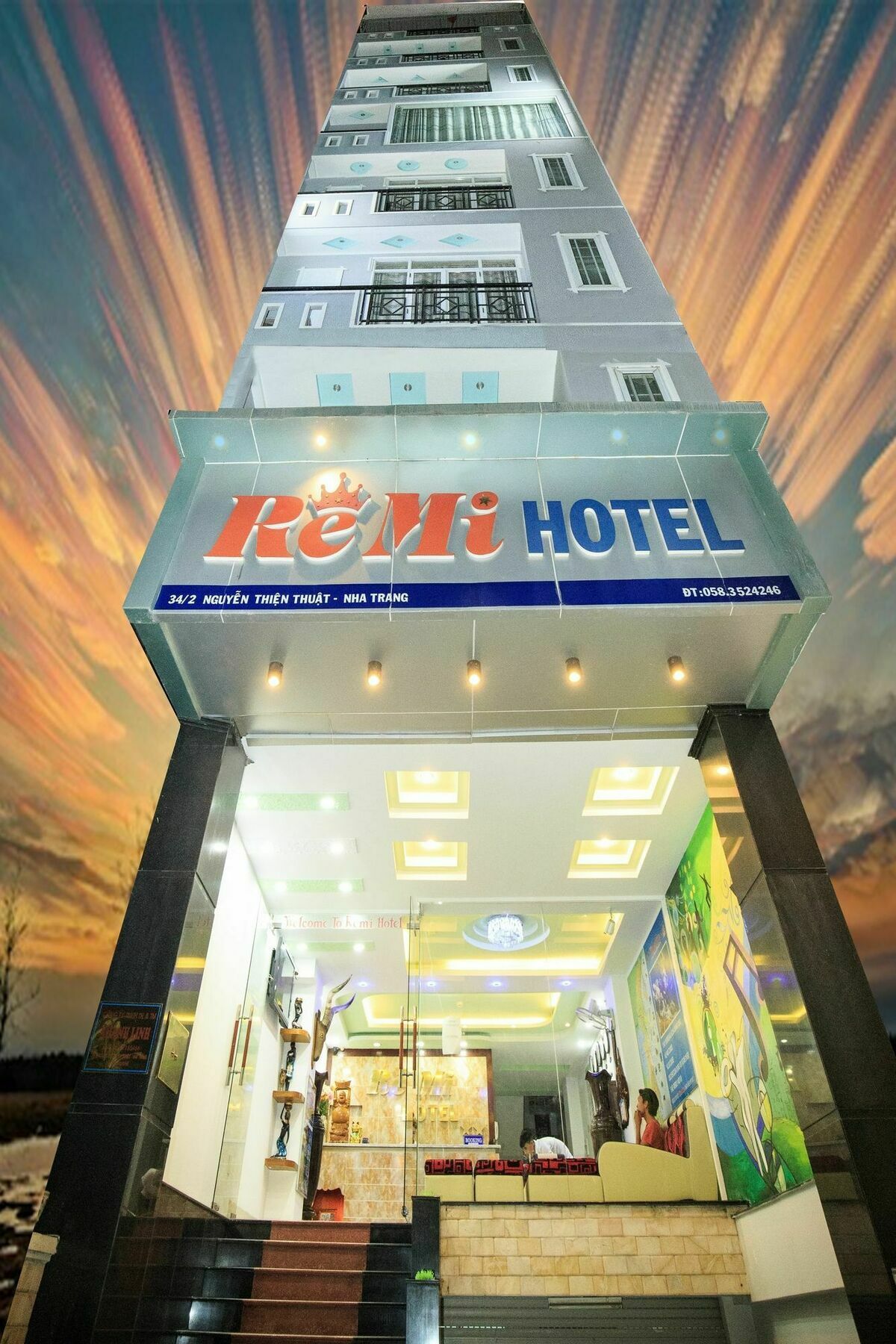 Remi Hotel Nha Trang Buitenkant foto